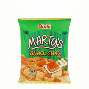 OISHI VEGETARIAN SNACK WITH PORK SKIN - VIETNAM ORIGIN