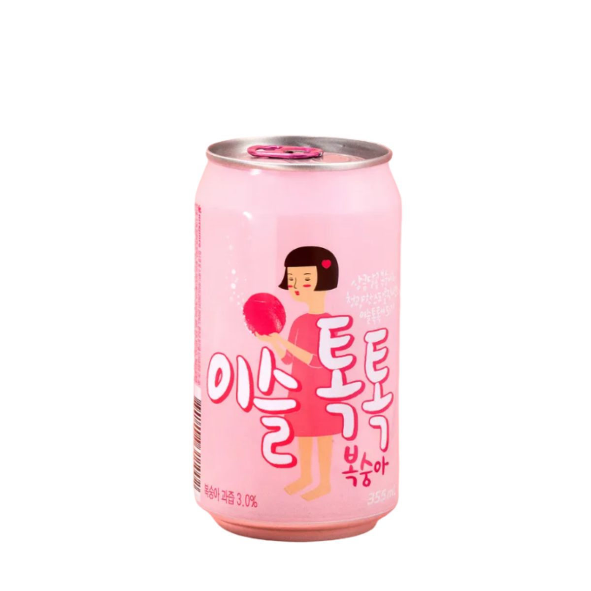 ISEUL TOKTOK SOJU - PEACH FLAVOR - KOREA ORIGIN