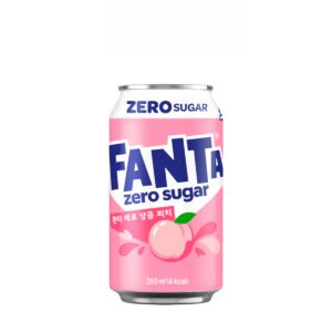 FANTA ZERO SUGAR PEACH - KOREAN ORIGIN