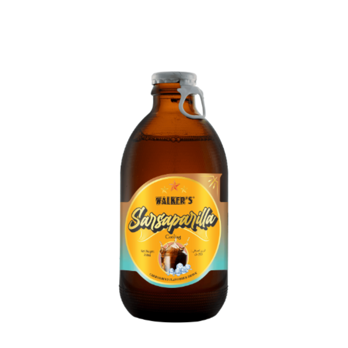 WALKER'S DRINKS CLASSIC COLA SARSAPARILLA COOLING 250ML - MALAYSIA ORIGIN