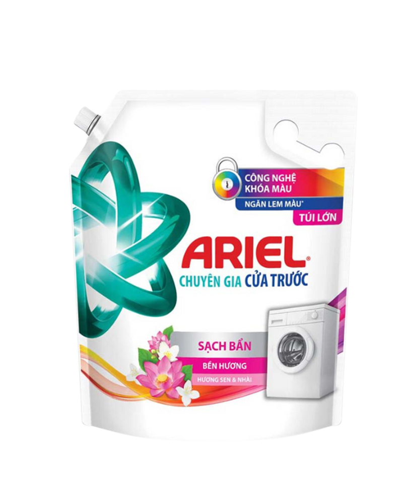 ARIEL DOWNY LOTUS AND JASMINE WASHING LIQUID FOR FRONT DOOR