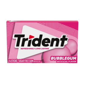 TRIDENT BUBBLE GUM