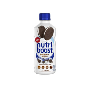 NUTRIBOOST COOKIE AND CREAM FLAVOUR FRUIT MILK