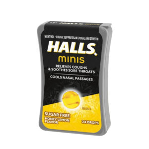 HALLS MINIS HONEY LEMON FLAVOR GETHALLS
