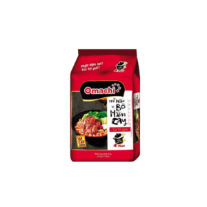 OMACHI NOODLES SPICY BEEF STEW FLAVOR - BAG OF 10 PACKS