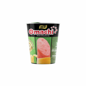 OMACHI POTATO INSTANT CUP NOODLES (HAVE MEAT) - THAI SPICY AND SOUR SHRIMP FLAVOR