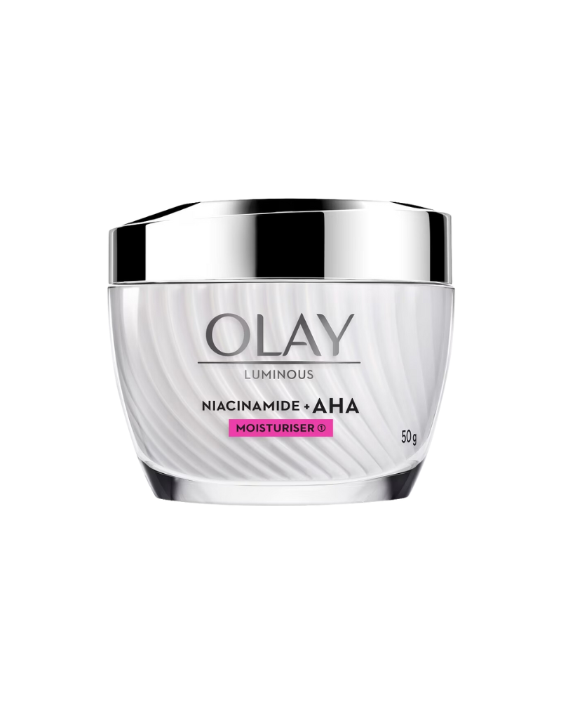 OLAY LUMINOUS NIACINAMIDE + AHA MOISTURISER CREAM