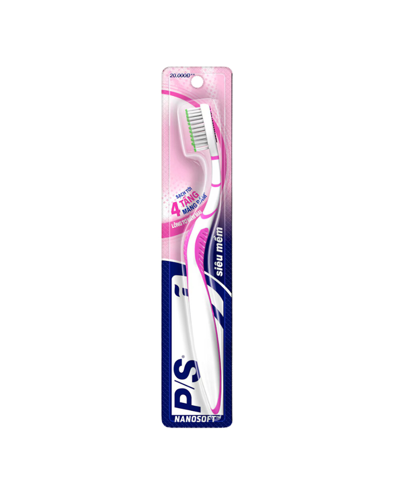P/S SOFT AND FINE HAIRS TOOTHBRUSH