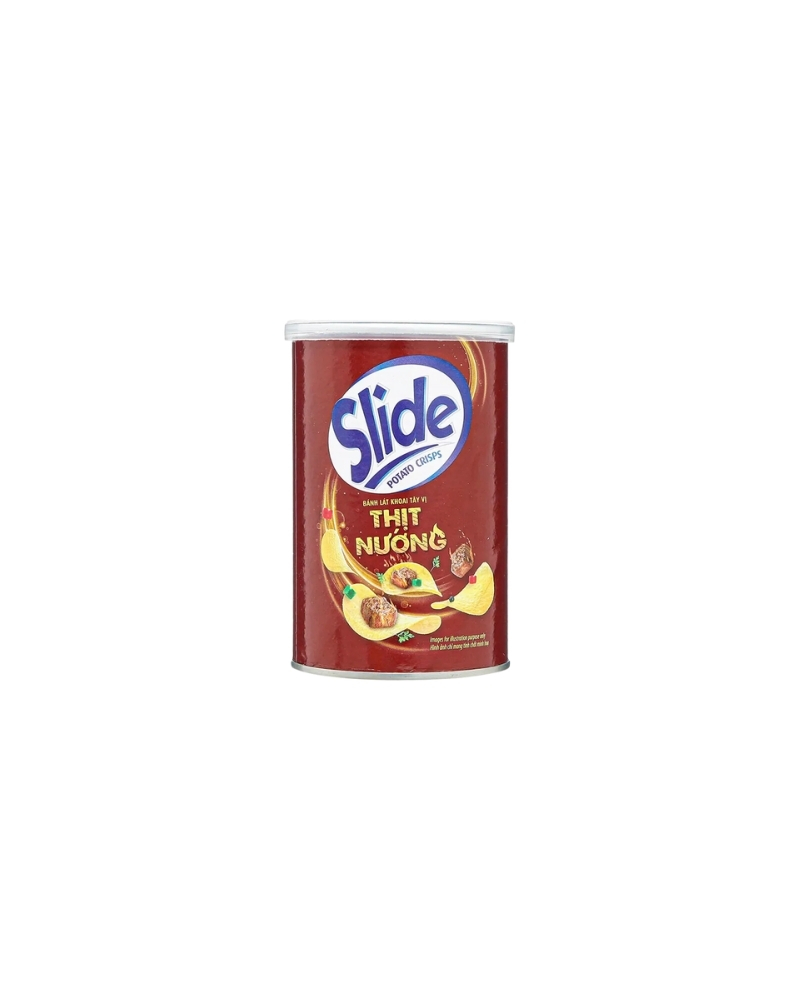 SLIDE POTATO CRISPS BARBECUE FLAVOR