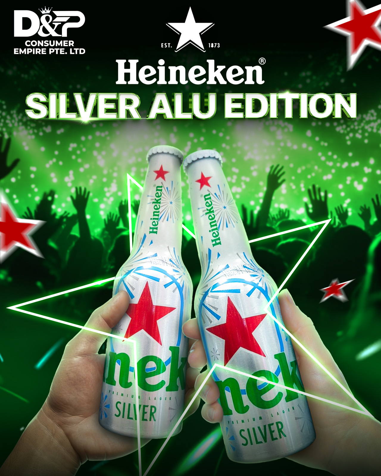 Heineken Silver Alu - beer - wholesale - FMCG distributors