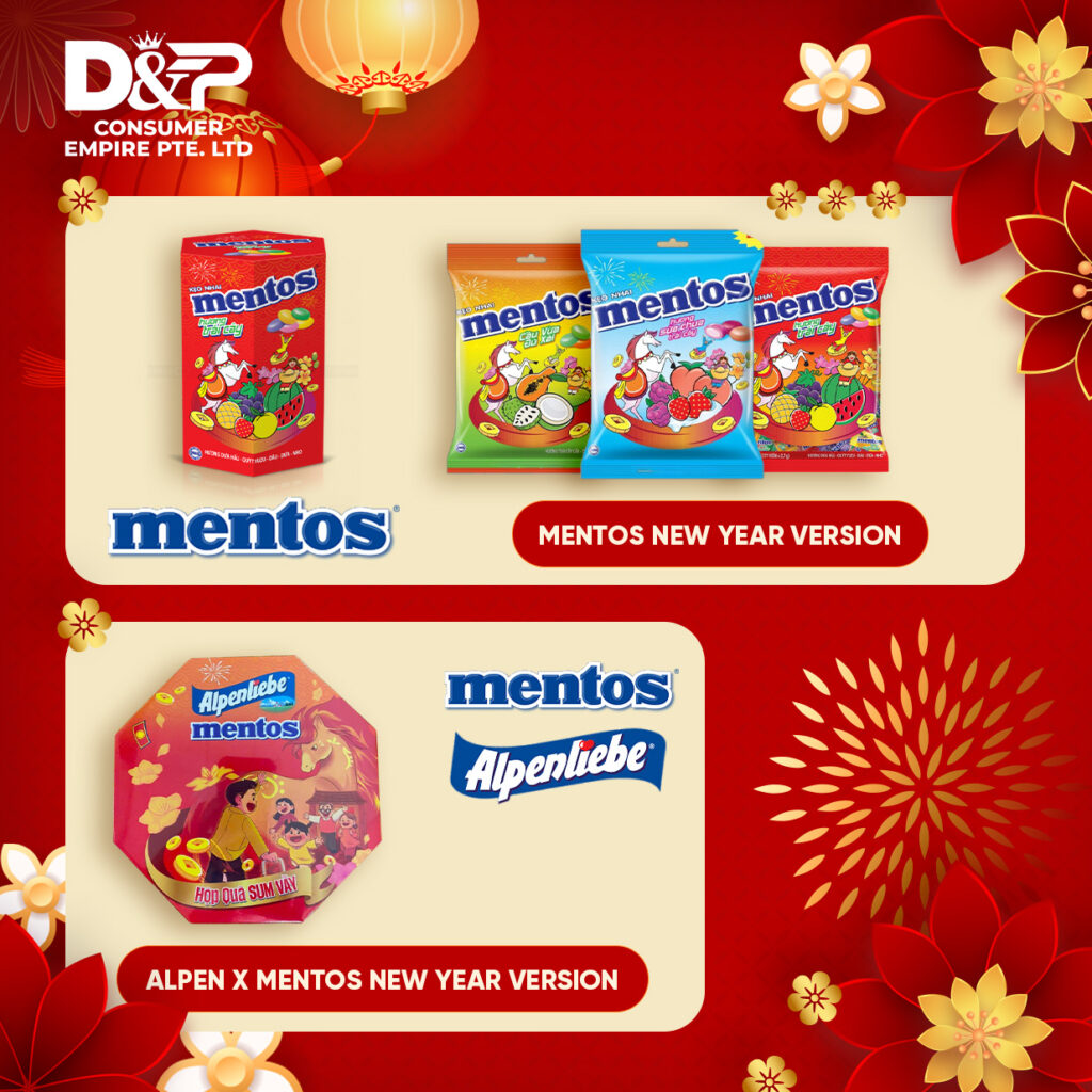 Fruit-flavored Mentos
