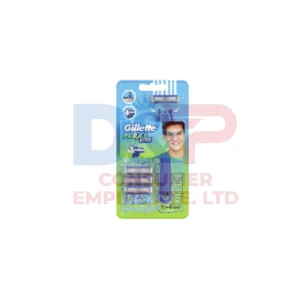 GILLETTE FLEXI VIBE 1 RAZOR + 4 BLADES - VIETNAM ORIGIN