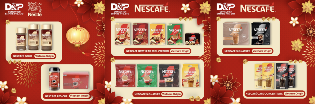 Nescafe Vietnam origin