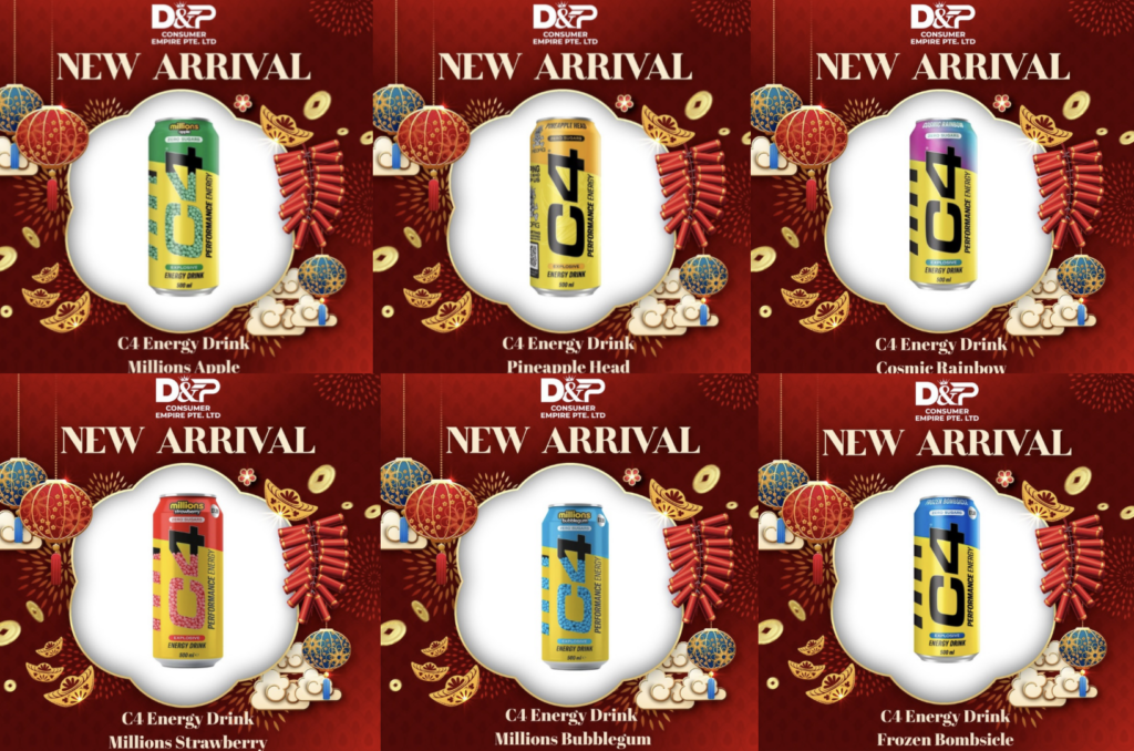 C4 drink - energy drink - FMCG distributor - FMCG supplier