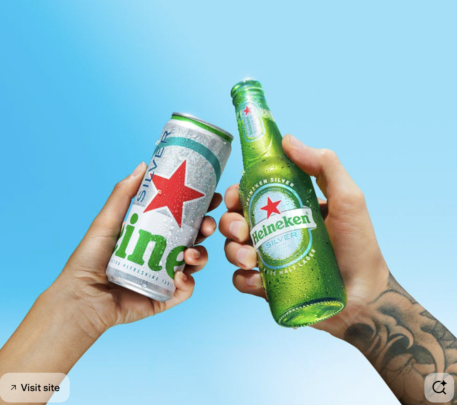 Heineken Silver Alu - beer - wholesale - FMCG distributors