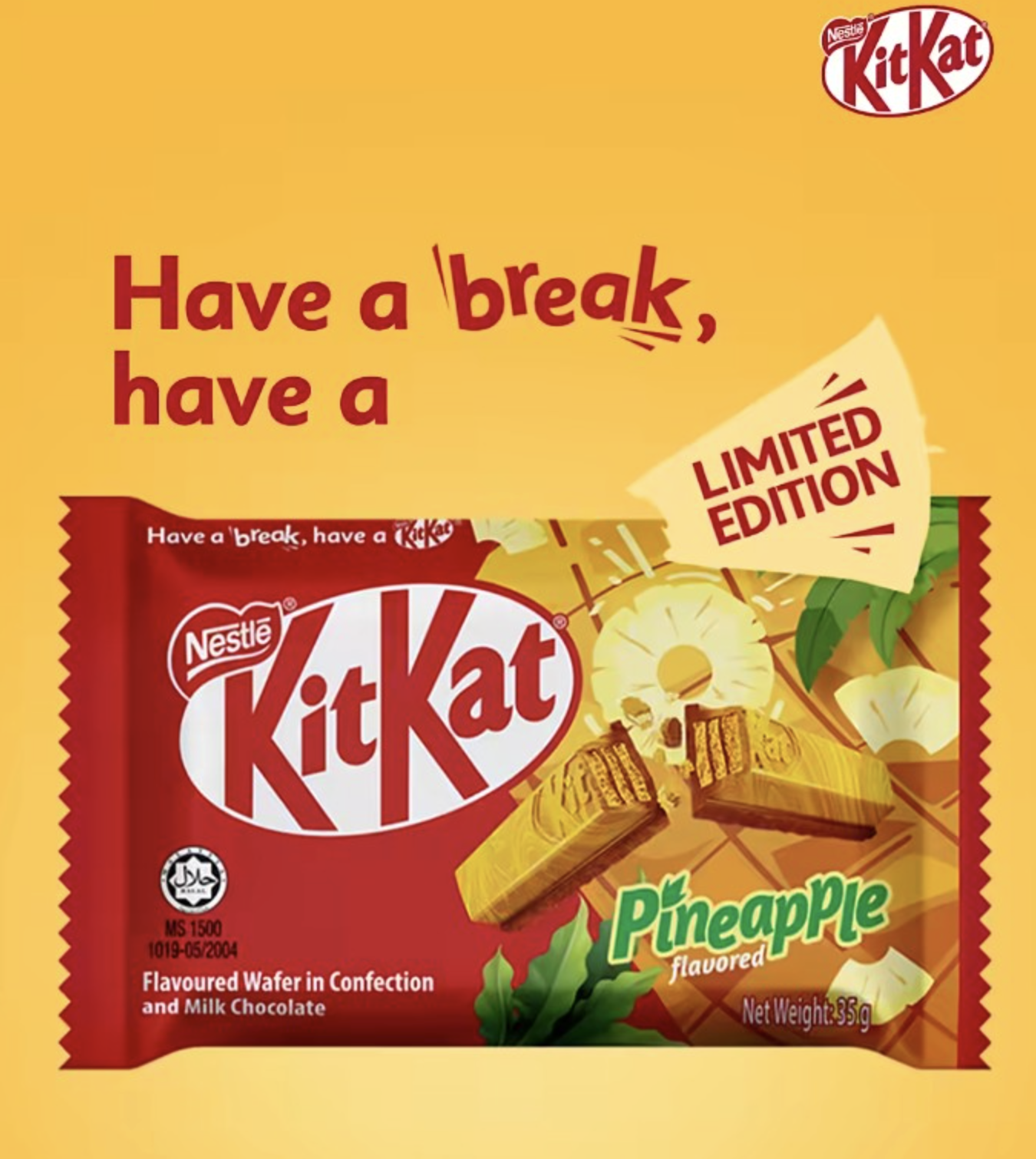 KitKat Pineapple - FMCG supplier - FMCG distributor - wholesale