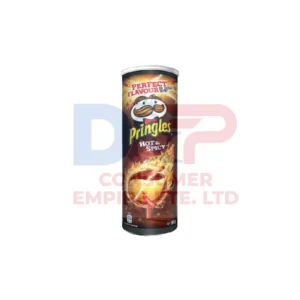PRINGLES HOT & SPICY WHOLESALE 19X165G CANISTER - NETHERLANDS ORIGIN
