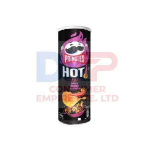 PRINGLES HOT BBQ RIBS WHOLESALE 19X160G CANISTER - NETHERLANDS ORIGIN