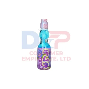 HATA KOSEN RAMUNE BLUEBERRY FLAVOR WHOLESALE 200ML X 30 BOTTLES - JAPAN ORIGIN