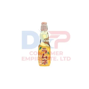 HATA KOSEN RAMUNE ORANGE FLAVOR WHOLESALE 200ML X 30 BOTTLES - JAPAN ORIGIN