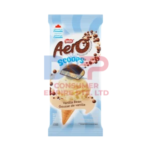NESTLÉ AERO SCOOPS VANILLA BEAN ICE CREAM FLAVOR CHOCOLATE BAR 105G