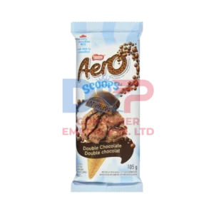 NESTLÉ AERO SCOOPS DOUBLE CHOCOLATE ICE CREAM FLAVOR CHOCOLATE BAR 105G