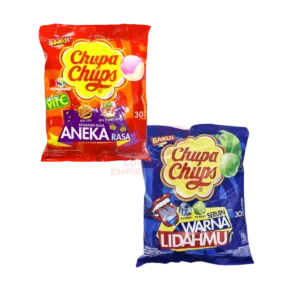 CHUPA CHUPS LOLLIPOP BAG 8X30X9G WHOLESALE 9G - INDONESIA ORIGIN