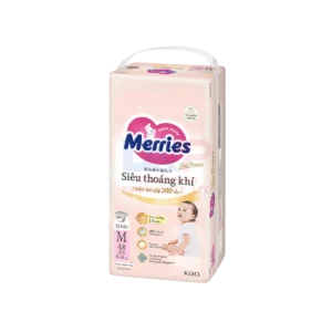 MERRIES BREATHABLE BABY DIAPER M48 WHOLESALE M48 - VIETNAM ORIGIN