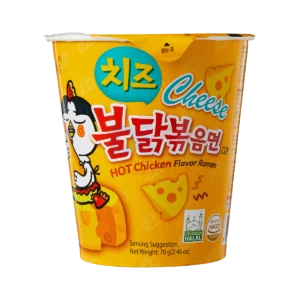 SAMYANG BULDAK CUP NOODLES CHEESE SPICY CHICKEN 70G WHOLESALE 70G - VIETNAM ORIGIN