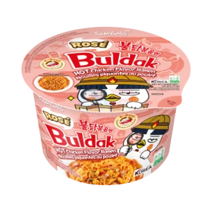 SAMYANG BULDAK BOWL NOODLES ROSE CHICKEN 105G WHOLESALE 105G - VIETNAM ORIGIN