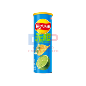 LAYS INFINITE LIME FLAVOR CAN 90G CHINA ORIGIN 90G - CHINA ORIGIN