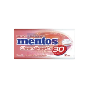 MENTOS CLEAN BREATH 3D PEACH MINT 35G WHOLESALE 35G - VIETNAM ORIGIN