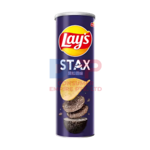 LAYS INFINITE SELECTED BLACK TRUFFLE FLAVOR CAN 90G CHINA ORIGIN 90G - CHINA ORIGIN