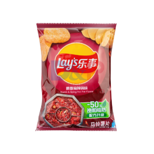LAYS CLASSIC NUMB SPICY HOT POT FLAVOR 40G CHINA ORIGIN 40G - CHINA ORIGIN