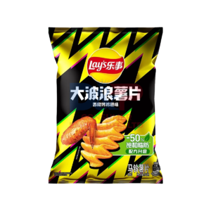 LAYS BIG WAVE ROASTED CHICKEN WINGS FLAVOR 40G CHINA ORIGIN 40G - CHINA ORIGIN