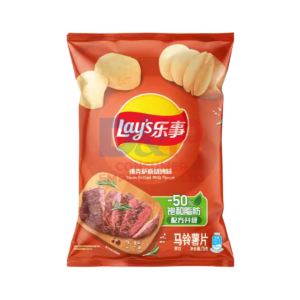 LAYS CLASSIC TEXAS GRILLED BBQ FLAVOR 70G CHINA ORIGIN 70G - CHINA ORIGIN