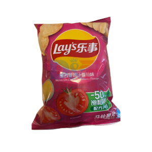 LAYS CLASSIC MEXICAN CHICKEN TOMATO FLAVOR 70G CHINA ORIGIN 70G - CHINA ORIGIN