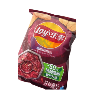 LAYS CLASSIC NUMB SPICY HOT POT FLAVOR 70G CHINA ORIGIN 70G - CHINA ORIGIN
