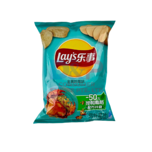 LAYS CLASSIC FRIED CRAB FLAVOR 70G CHINA ORIGIN 70G - CHINA ORIGIN