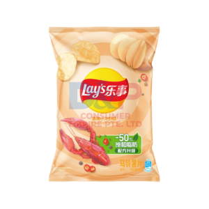 LAYS CLASSIC SPICY CRAWFISH FLAVOR 70G CHINA ORIGIN 70G - CHINA ORIGIN