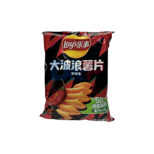 LAYS BIG WAVE PURE SPICY FLAVOR 70G CHINA ORIGIN 70G - CHINA ORIGIN