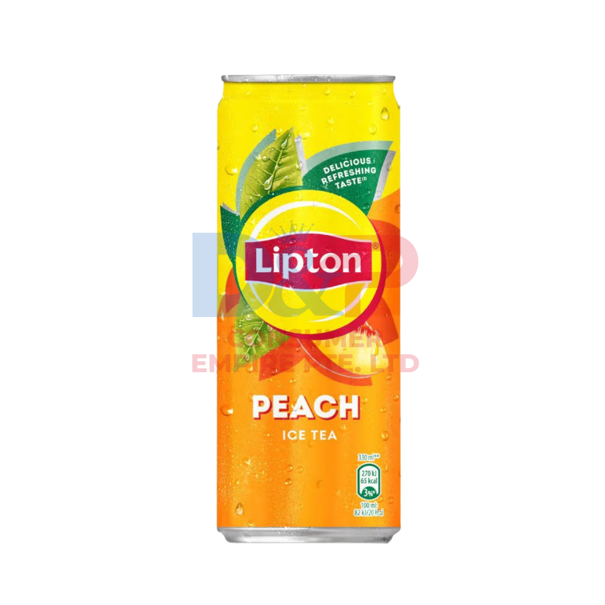 LIPTON PEACH ICE TEA 330ML WHOLESALE 330ML - UK ORIGIN