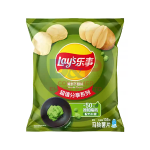 LAYS CLASSIC WASABI FLAVOR 135G CHINA ORIGIN 135G - CHINA ORIGIN