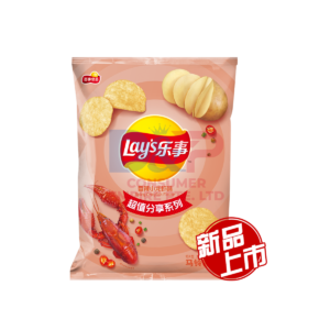 LAYS CLASSIC SPICY CRAWFISH FLAVOR 135G CHINA ORIGIN 135G - CHINA ORIGIN