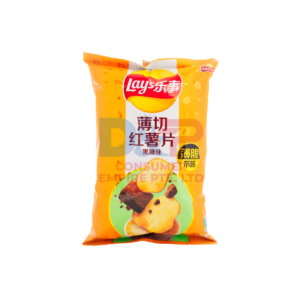 LAYS YAM CRISPS TOMATO FLAVOR 80G CHINA ORIGIN 80G - CHINA ORIGIN