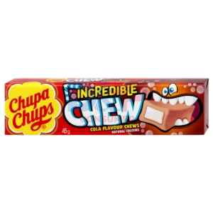 CHUPA CHUPS INCREDIBLE CHEW COLA 45G WHOLESALE 45G - VIETNAM ORIGIN