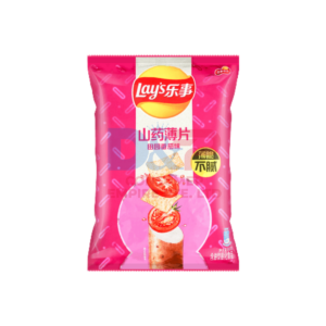 LAYS YAM CRISPS ROASTED CHICKEN WINGS FLAVOR 80G CHINA ORIGIN 80G - CHINA ORIGIN