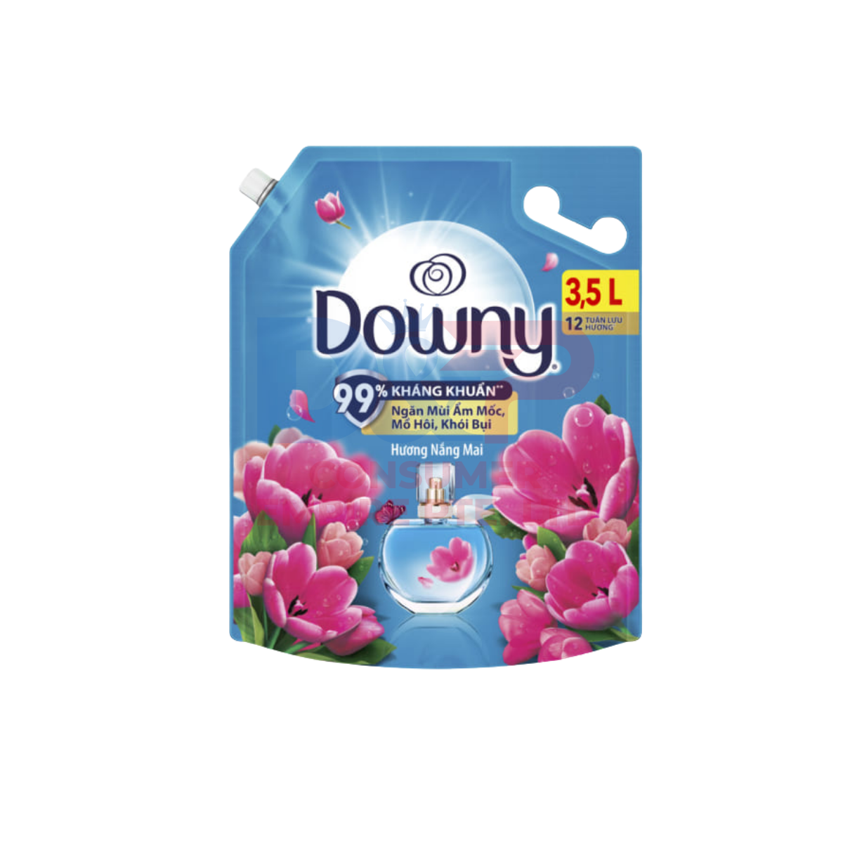 DOWNY FABRIC SOFTENER REFILL POUCH 3.5L X3 MORNING SUNSHINE SCENT WHOLESALE 3.5L X3 - VIETNAM ORIGIN