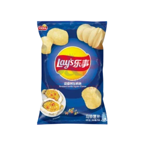 LAY'S ROASTED GARLIC OYSTER POTATO CHIPS 60G WHOLESALE 60G - CHINA ORIGIN