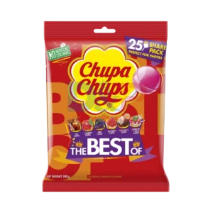 CHUPA CHUPS THE BEST OF LOLLIPOPS STRAWBERRY WHOLESALE  - AUSTRALIA ORIGIN
